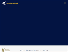 Tablet Screenshot of creativeadmark.com